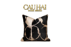 Vỏ Gối Nhung Aurum Foil Stamp 45-VỎ GỐI-CẬU HAI HOME DECOR