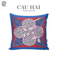 Vỏ Gối Nhung Bubblegram 45.-VỎ GỐI-CẬU HAI HOME DECOR