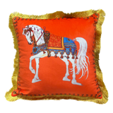 Vỏ Gối Nhung Cao Cấp Amber De Cheval 45x45 - Cậu Hai Home Decor