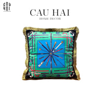 Vỏ Gối Nhung Cavalier En Fête 45.-VỎ GỐI-CẬU HAI HOME DECOR