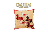 Vỏ Gối Nhung Équestre Les Cinq Chevaux Royaux 45-VỎ GỐI-CẬU HAI HOME DECOR