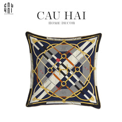 Vỏ Gối Nhung Parcours Sans Faute 45-VỎ GỐI-CẬU HAI HOME DECOR