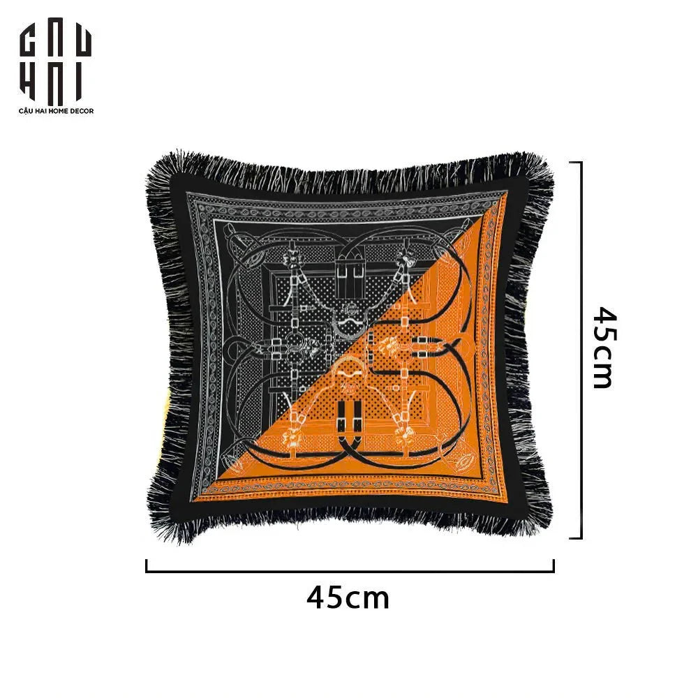 Vỏ Gối Nhung Roberts 45.-VỎ GỐI-CẬU HAI HOME DECOR