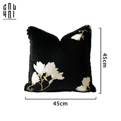Vỏ Gối Nhung Scarlett 45.-VỎ GỐI-CẬU HAI HOME DECOR