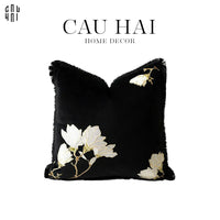 Vỏ Gối Nhung Scarlett 45.-VỎ GỐI-CẬU HAI HOME DECOR