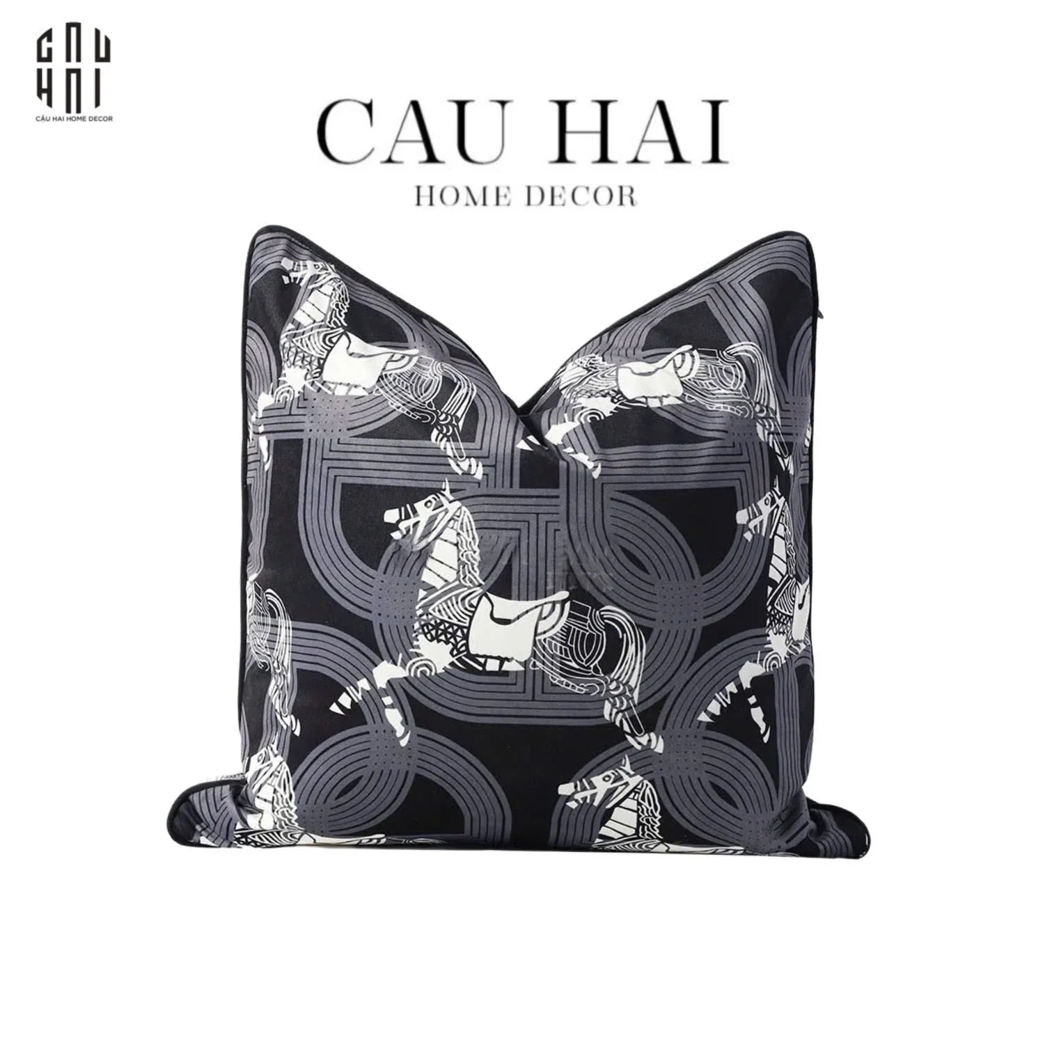 Vỏ Gối Wabi Sabi Savoir Stallion Spirit 45-VỎ GỐI-CẬU HAI HOME DECOR