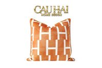 Vỏ Gối Wabi Sabi Signature H Class - Orange H 45-VỎ GỐI-CẬU HAI HOME DECOR