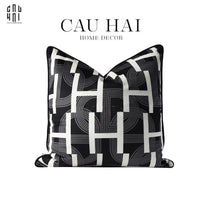 Vỏ Gối Wabi Sabi Signature Savoir H Classssuuyg Helion 45-VỎ GỐI-CẬU HAI HOME DECOR