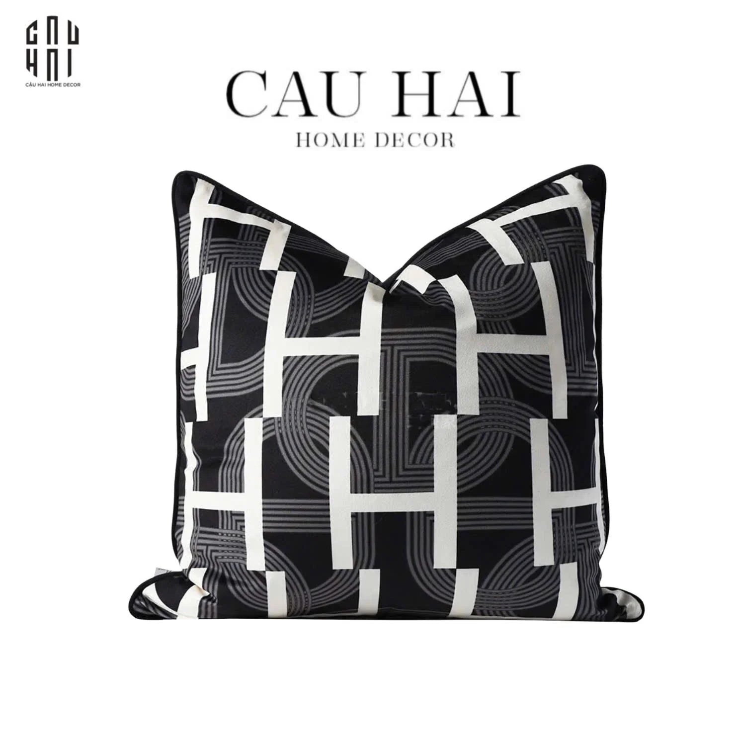 Vỏ Gối Wabi Sabi Signature Savoir H Classssuuyg Helion 45-VỎ GỐI-CẬU HAI HOME DECOR