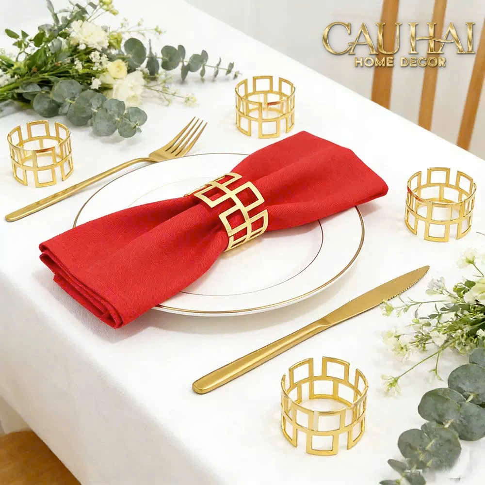 Vong Khan An Hoang Gia - Napkin Ring Monarque-VÒNG KHĂN ĂN-CẬU HAI HOME DECOR