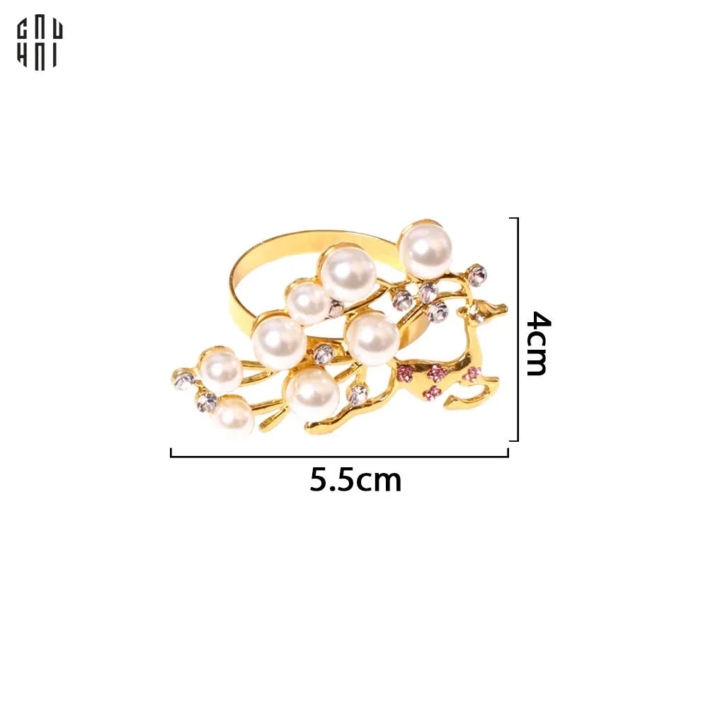 Vòng Khăn Ăn - Napkin Ring Alley Pearls-VÒNG KHĂN ĂN-CẬU HAI HOME DECOR