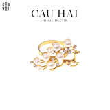 Vòng Khăn Ăn - Napkin Ring Alley Pearls-VÒNG KHĂN ĂN-CẬU HAI HOME DECOR