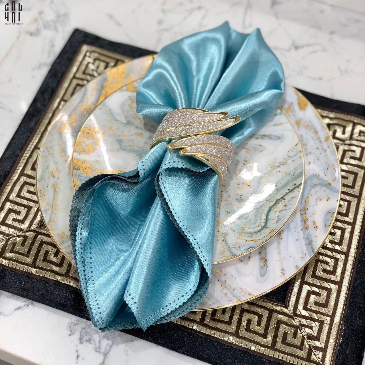 Vòng Khăn Ăn - Napkin Ring Angel Wings-VÒNG KHĂN ĂN-CẬU HAI HOME DECOR