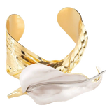 Vòng Khăn Ăn - Napkin Ring Calla Lily Ivoire Or-LY THỦY TINH-Đối tác tại Trung Quốc theo từng đơn đặt hàng-CẬU HAI HOME DECOR