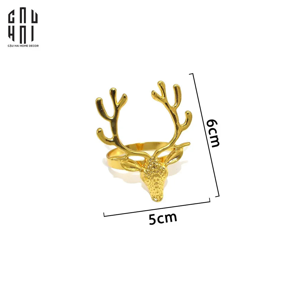 Vòng Khăn Ăn - Napkin Ring Golden Alley-VÒNG KHĂN ĂN-CẬU HAI HOME DECOR