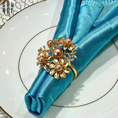 Vòng Khăn Ăn - Napkin Ring Golden Branch-VÒNG KHĂN ĂN-CẬU HAI HOME DECOR