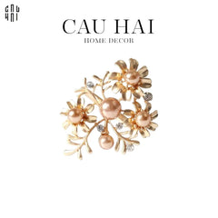 Vòng Khăn Ăn - Napkin Ring Golden Branch-VÒNG KHĂN ĂN-CẬU HAI HOME DECOR
