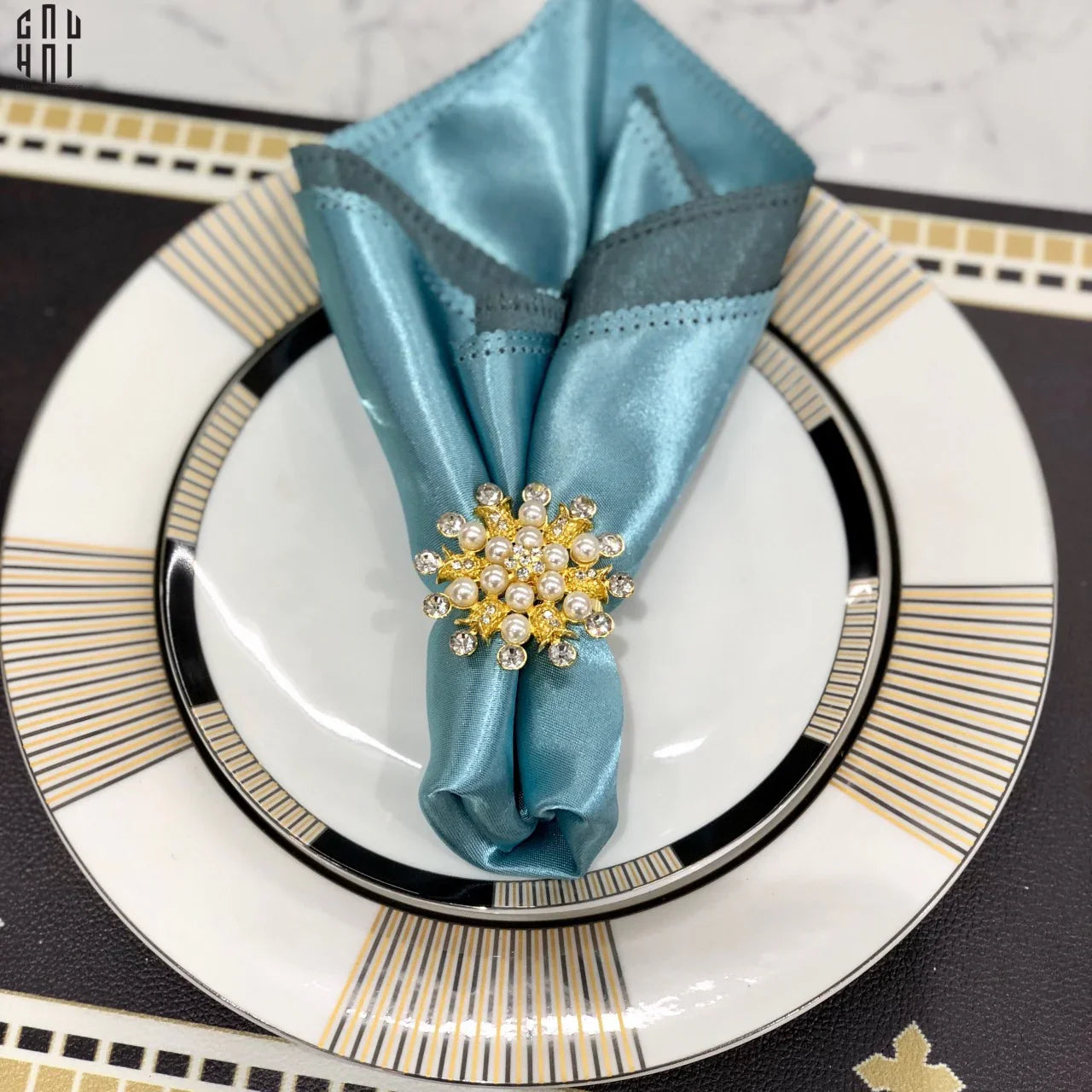 Vòng Khăn Ăn - Napkin Ring Golden Dynasty-VÒNG KHĂN ĂN-CẬU HAI HOME DECOR