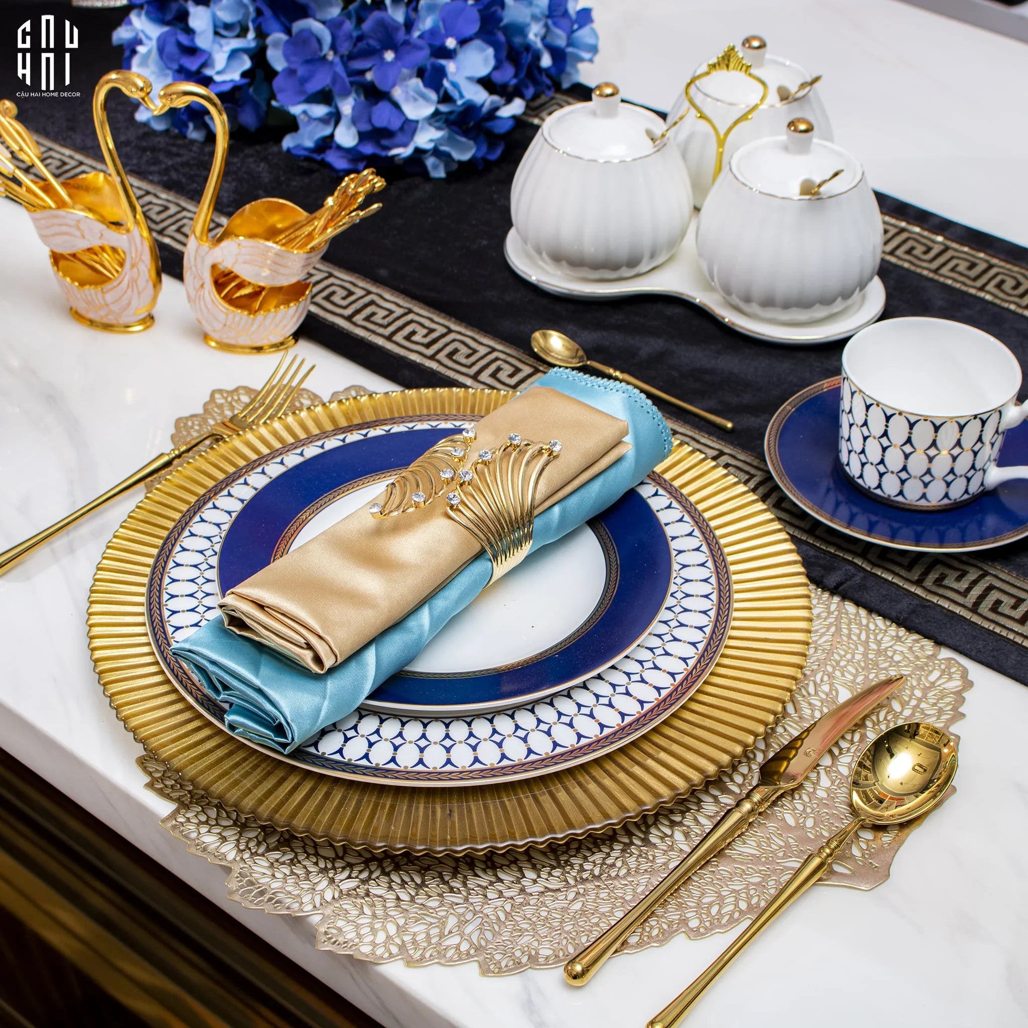 Vòng Khăn Ăn - Napkin Ring Jessica-VÒNG KHĂN ĂN-CẬU HAI HOME DECOR