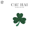 Vòng Khăn Ăn - Napkin Ring Lucky Green Leaves-VÒNG KHĂN ĂN-CẬU HAI HOME DECOR