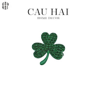 Vòng Khăn Ăn - Napkin Ring Lucky Green Leaves-VÒNG KHĂN ĂN-CẬU HAI HOME DECOR