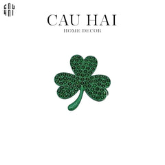 Vòng Khăn Ăn - Napkin Ring Lucky Green Leaves-VÒNG KHĂN ĂN-CẬU HAI HOME DECOR