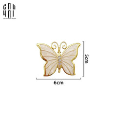 Vòng Khăn Ăn - Napkin Ring New Golden Butterfly-CẬU HAI HOME DECOR