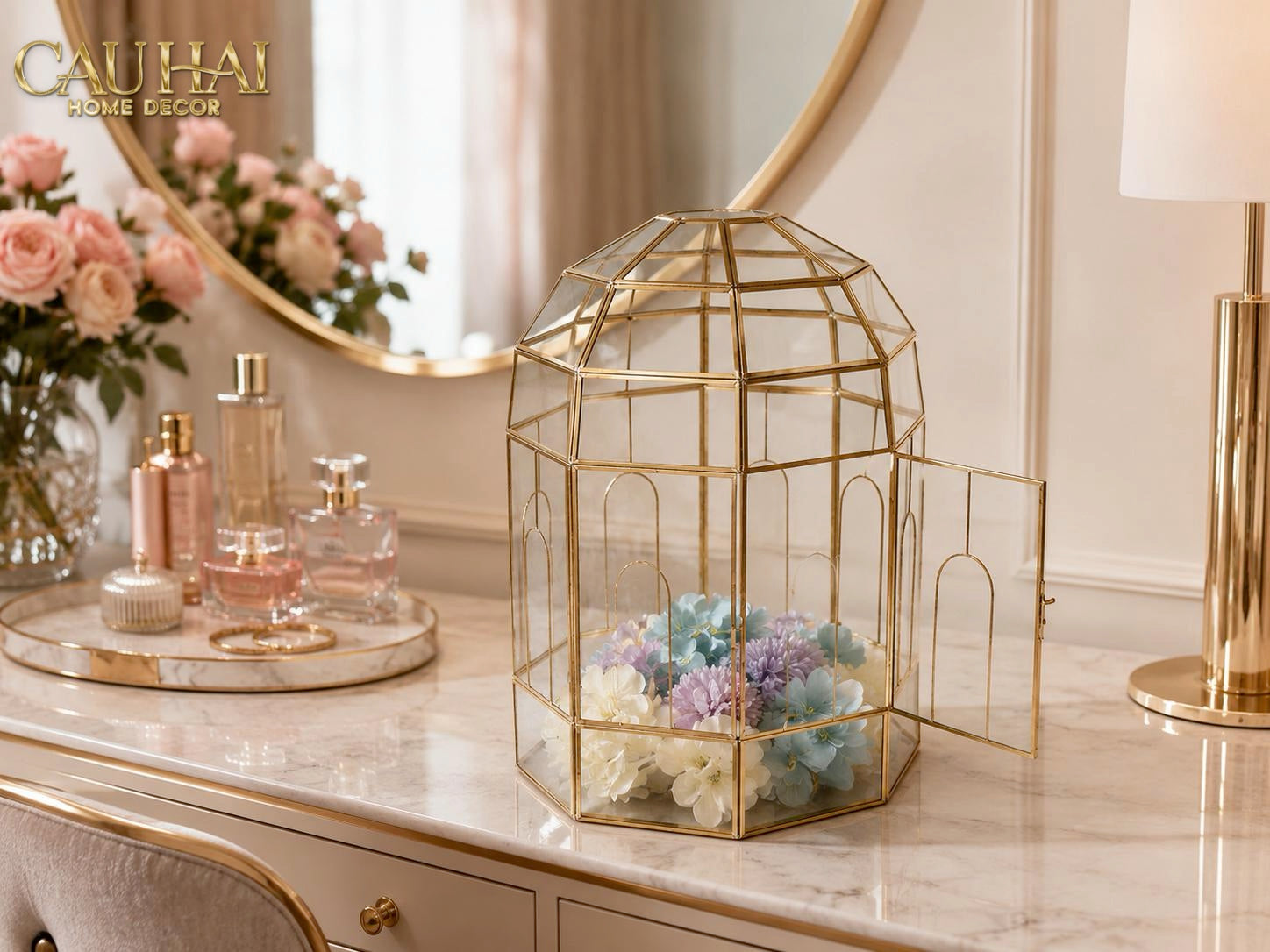 Lồng Kính Hoa Nghệ Thuật – Jardin Impérial H40